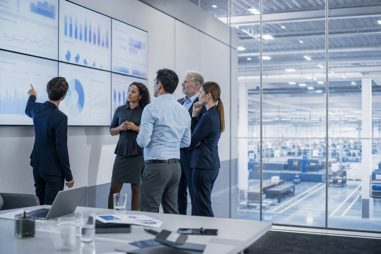 Equipo analizando indicadores y prioridades